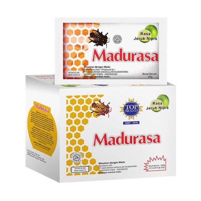 MADURASA Sachet Per box isi 12 sachet