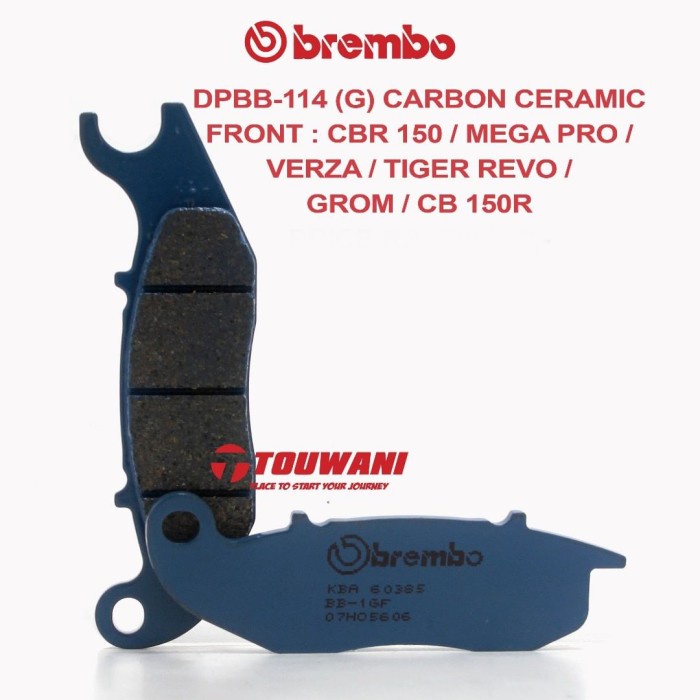 Kampas Rem Brembo Carbon Ceramic Honda CBR 150 Verza Tiger Revo