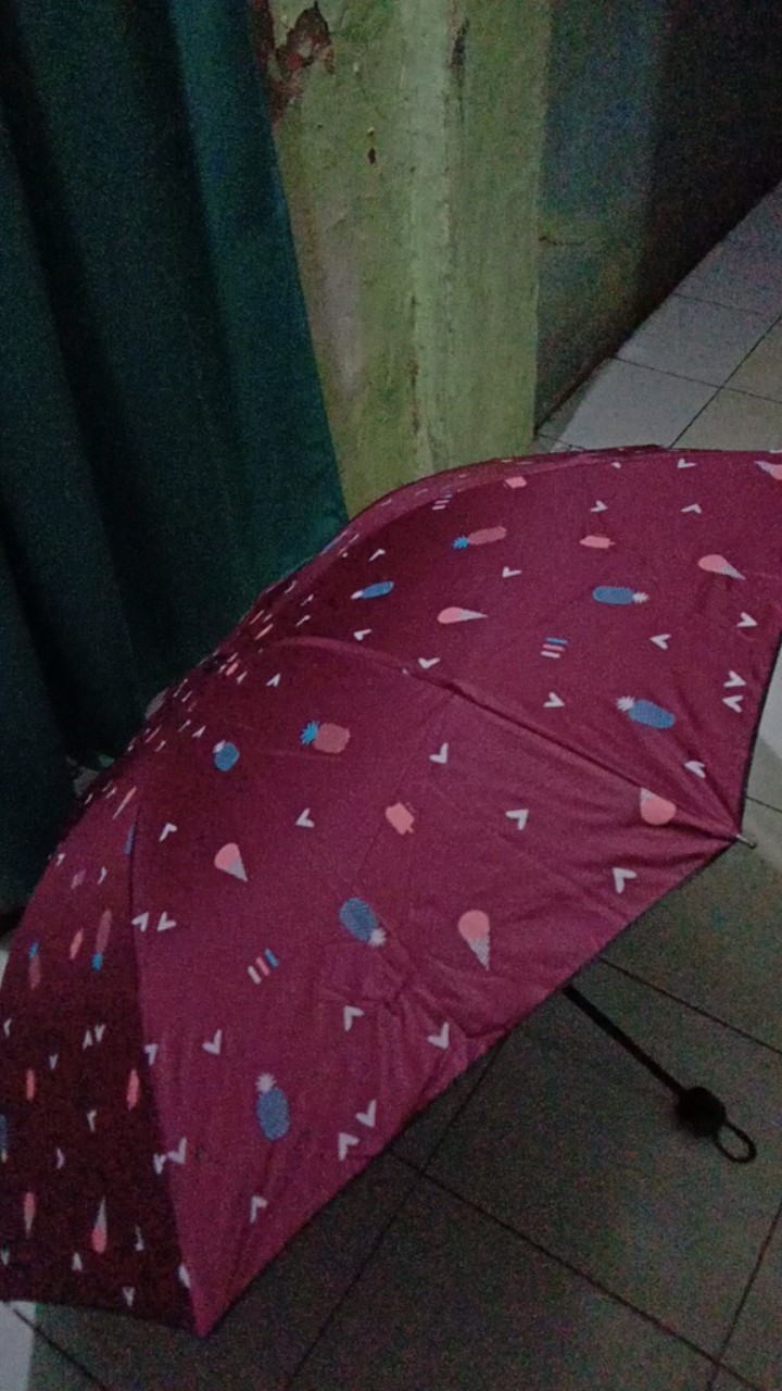 Payung Kapal Lipat 3 321kbc Motif