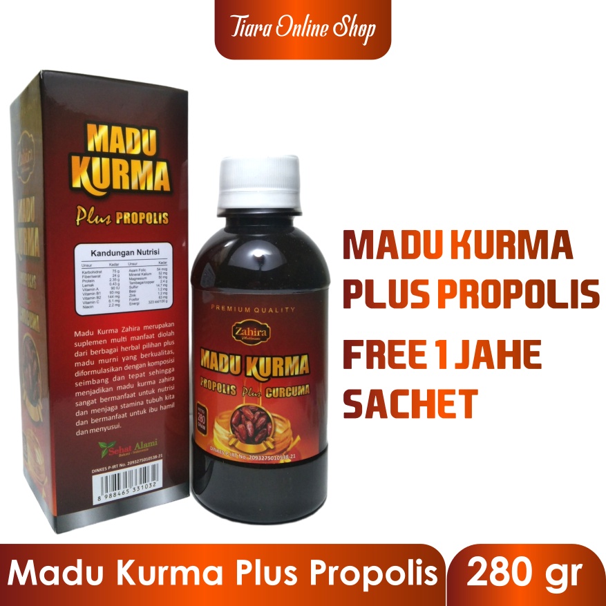 Sari Kurma Madu | Madu Propolis Plus | Madu Curcuma | Penambah Nafsu Makan | Madu Ibu Menyusui | Sari Kurma Plus Propolis | Madu Kurma Propolis Plus Curcuma Zahira