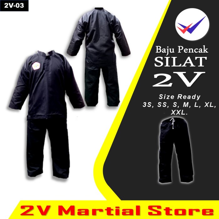 Jual seragam pencaksilat ipsi baju pakaian silat nasional Shopee