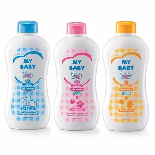 Bedak My Baby Powder 250g + Extra 63g ( Extra 25%)