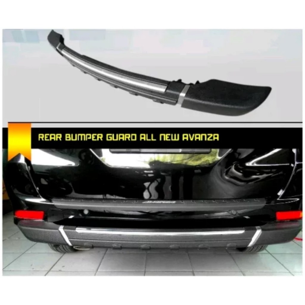 Pengaman Belakang All New Avanza Xenia Rear Bumper Guard