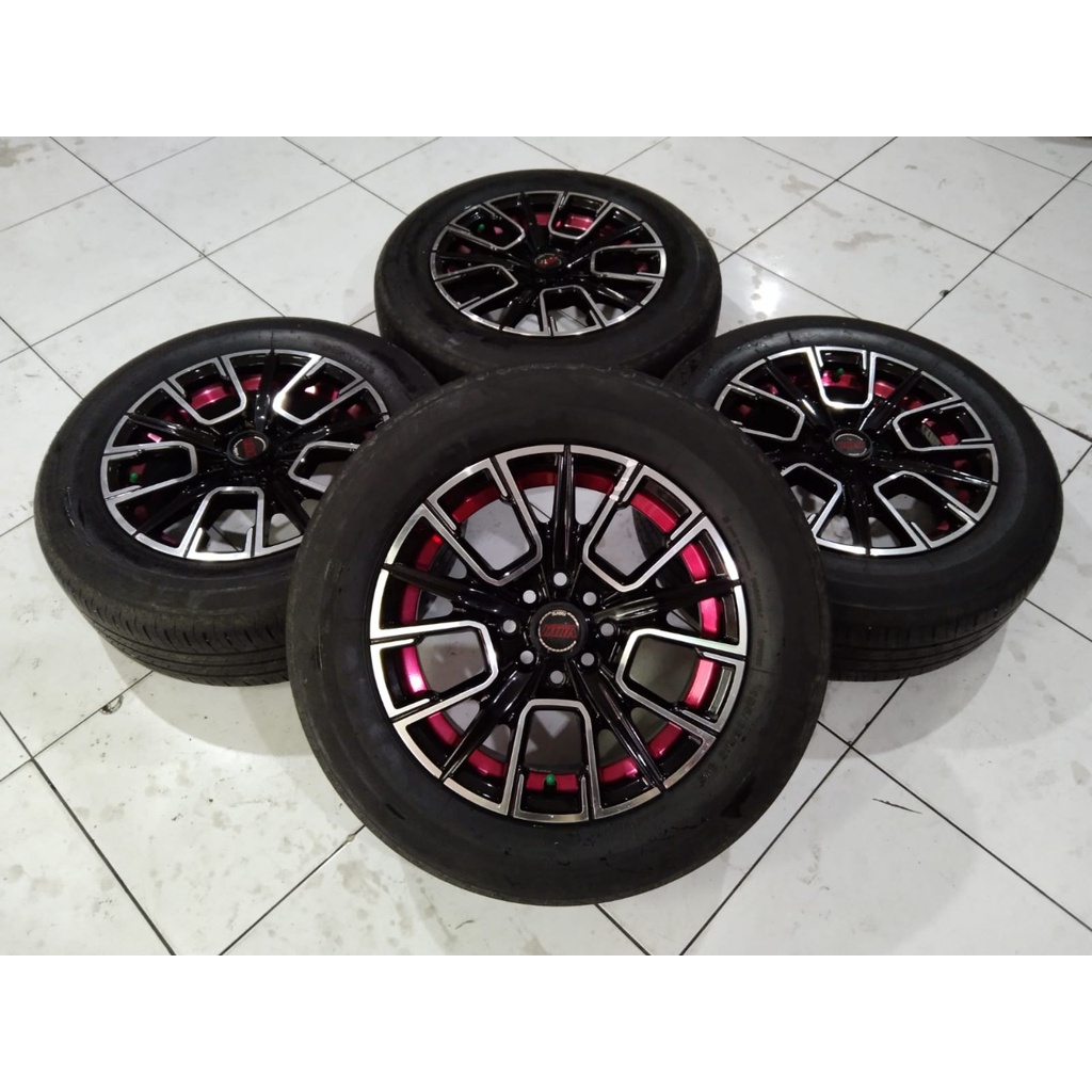 velg seken bekas ring 15x6,5 pcd 4x100 4x114 seken bekas murah plus ban