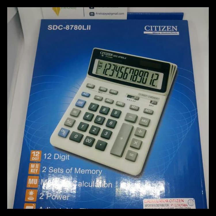 

Hot Product Kalkulator Citizen Sdc 8780 Terjamin