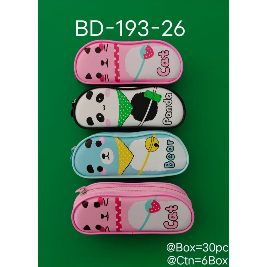 

KOTAK PENSIL FANCY MOTIF HEWAN IMPORT BD-193-26 / TEMPAT PENSIL / PENCIL CASE