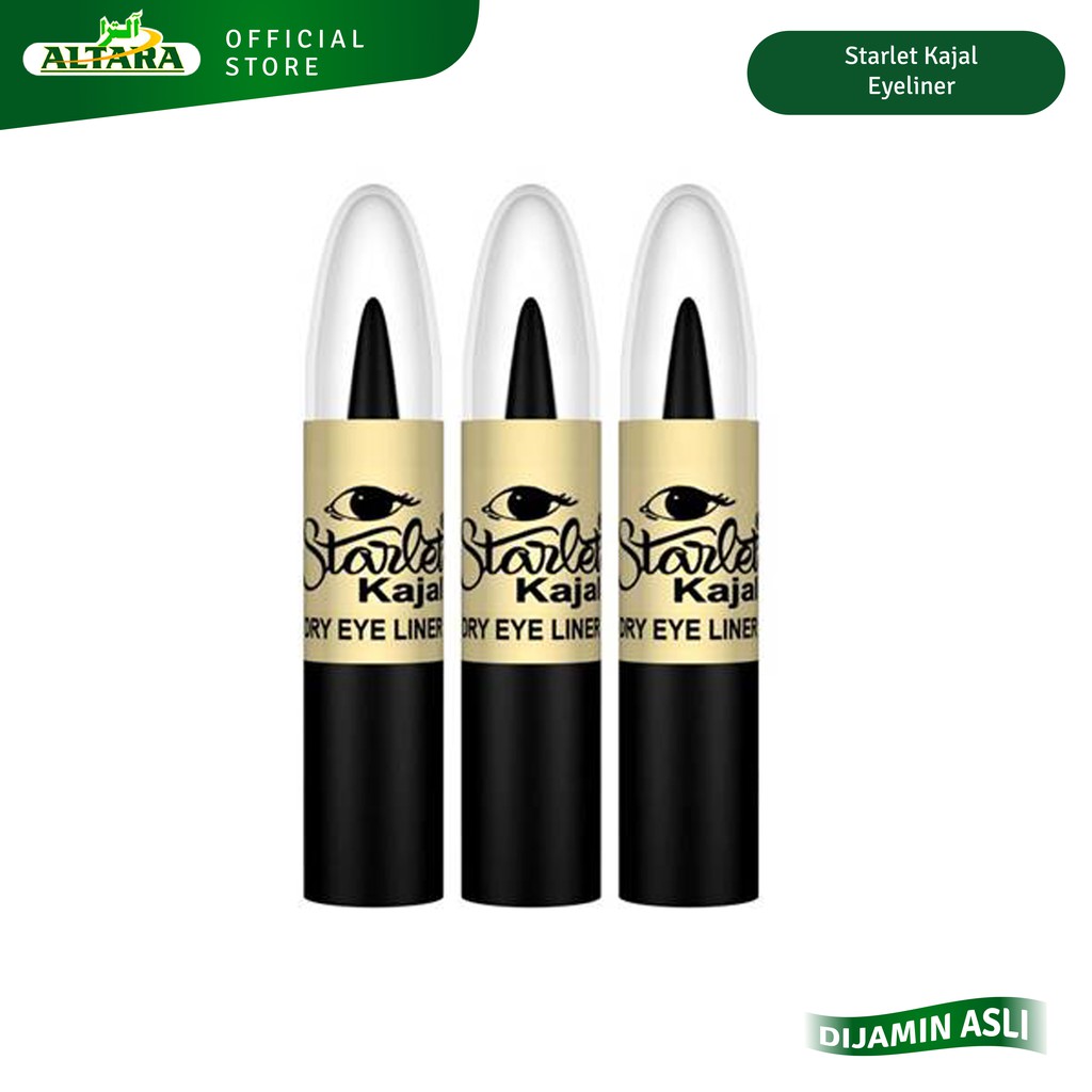 Starlet Kajal Eyeliner Original BPOM 1,5gr/Celak Starlet/Celak India/Celak Kajal Eyeliner