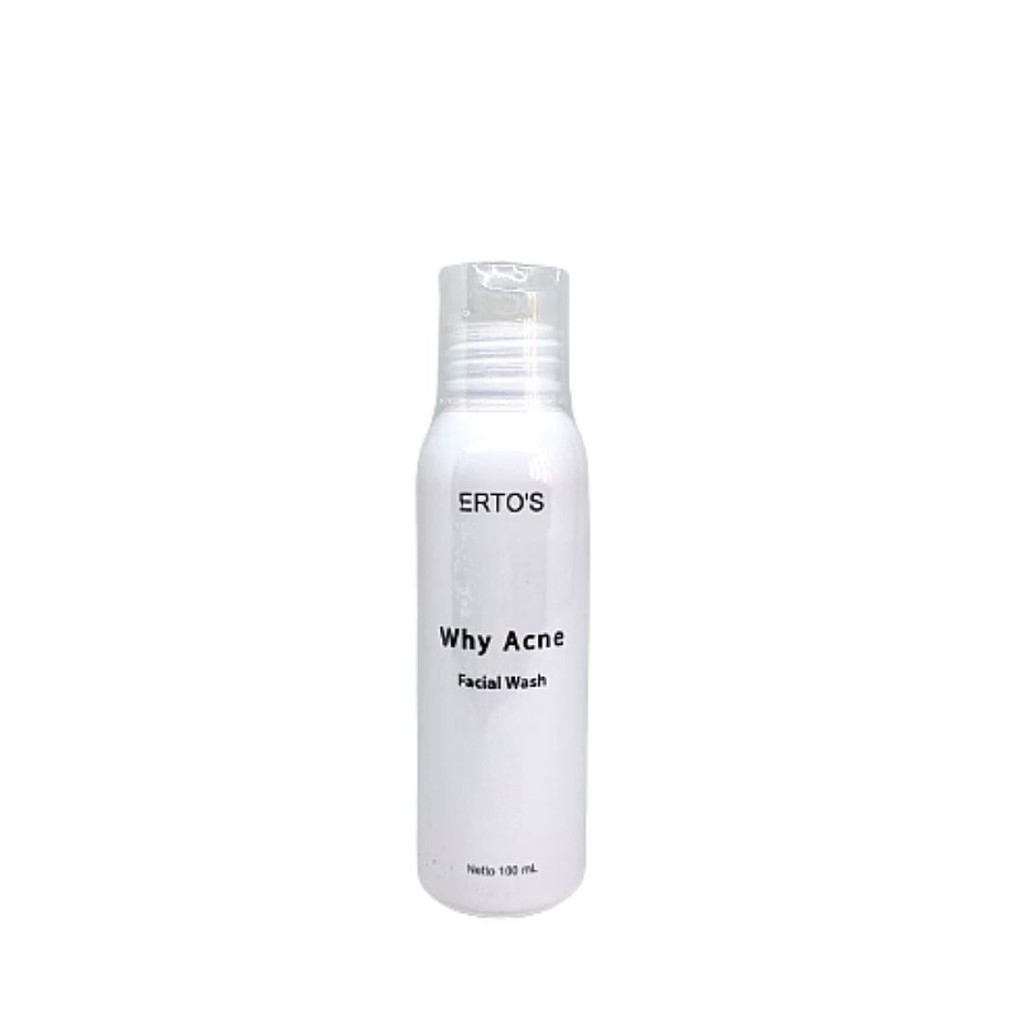 ERTOS WHY ACNE FACIAL WASH SABUN MUKA PERAWATAN KECANTIKAN WAJAH SABUN KULIT MUKA BERJERAWAT BPOM