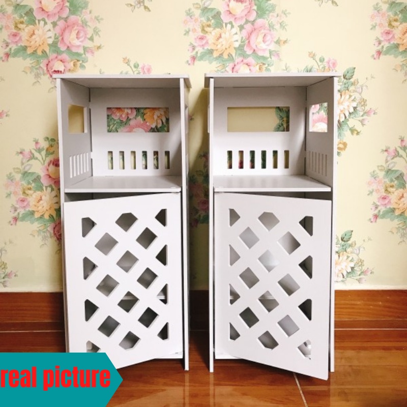 RAK DIY lemari kecil multifungsi laci mini serbaguna meja sudut kecil minimalis meja kopi rak lemari laci kecil kabinet tempat penyimpanan serbaguna mini kamar dapur kayu kuat kokoh baru termurah modern murah aesthetic portable terbaru termurah