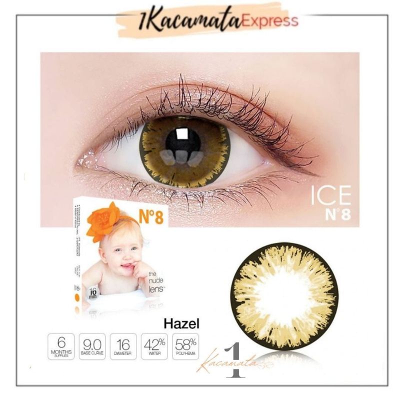 SOFTLENS WARNA X2 N8 COLORS BIG EYES