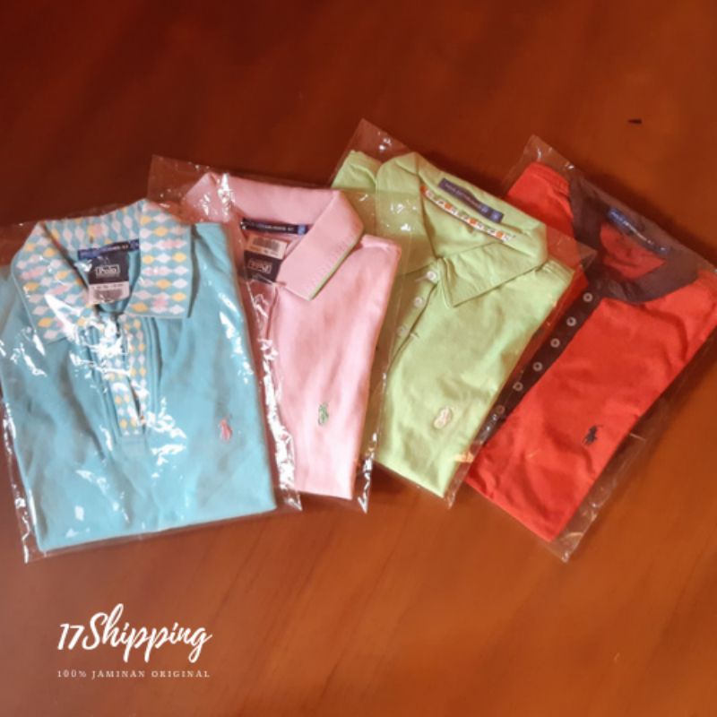 Kaos Polo Shirt Original Resmi POLO Women Cewek Wanita Big Sale