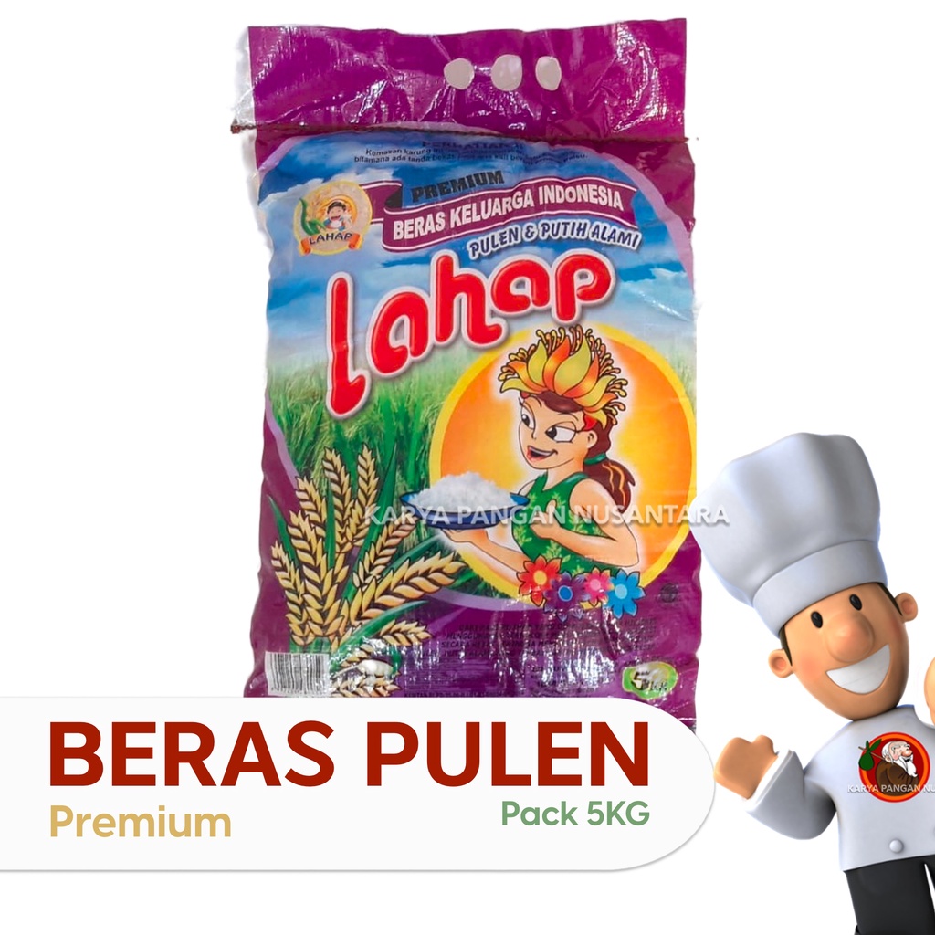 

BERAS LAHAP PULEN PREMIUM BERAS PULEN LAHAP WANITA PREMIUM PACK 5KG