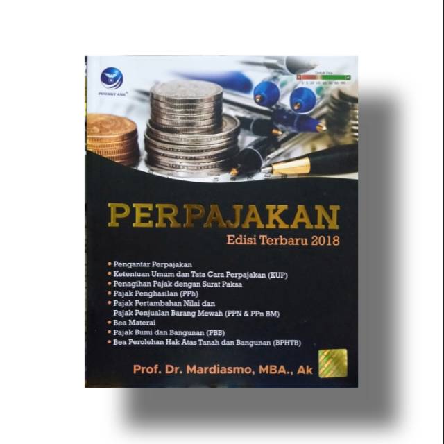 Jual Perpajakan Edisi Terbaru Mardiasmo Buku Original Penerbit Andi ...