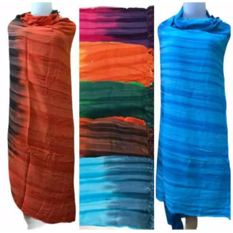 Kain Pantai Bali Polos Motif Abstrak