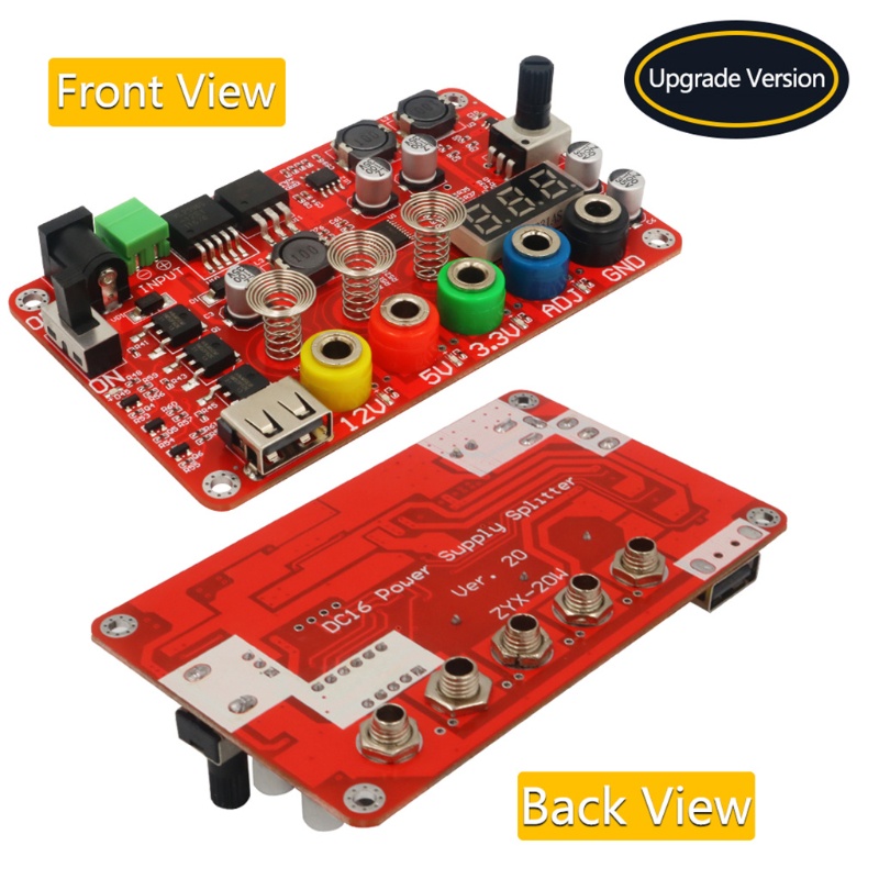 Btsg ATX Power Supply Breakout Board Dan Akrilik Untuk Case Kit, Untuk Breakout Input DC