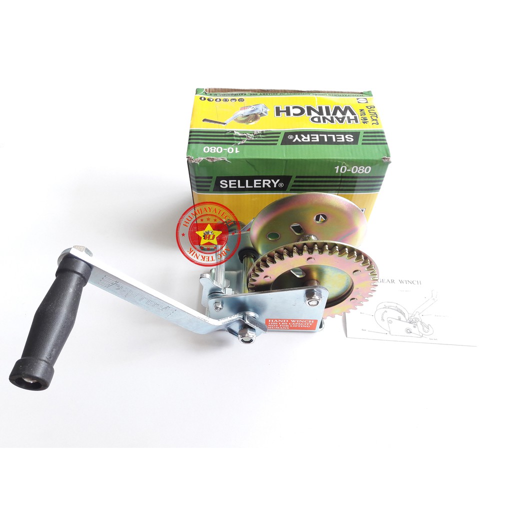 Hand Winch 1200lbs sellery / Hand Winch / Katrol Tangan