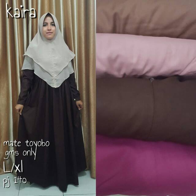 Gamis kaira Toyobo