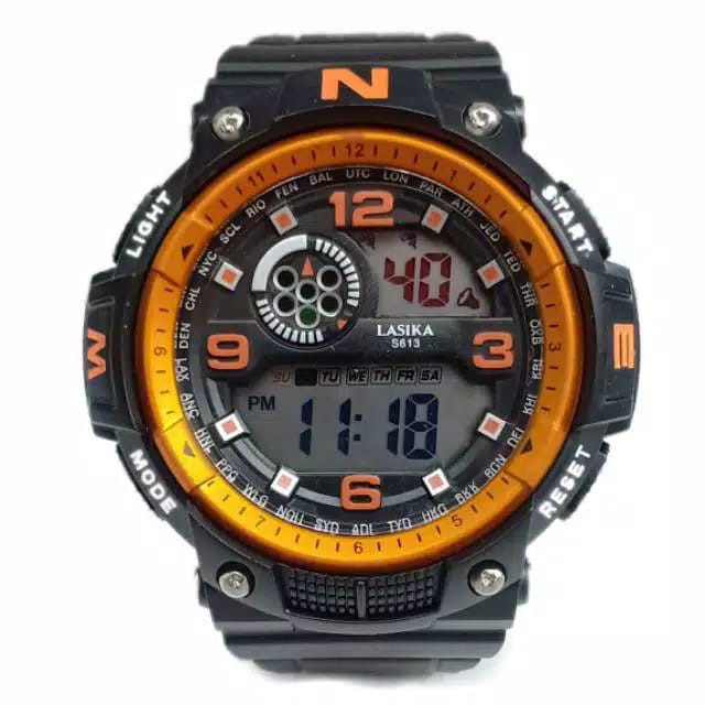 (COD) Jam Tangan Pria Sporty Anti Air Lasika Original  LSK-613