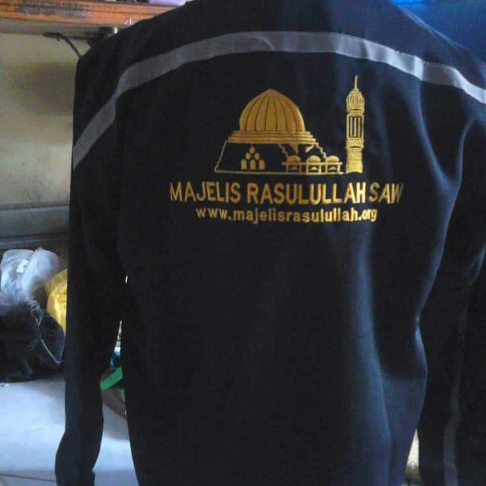 (BISA COD) JAKET MAJLIS MR MASJID+ BORDIR NAMA | JAKET MAJELIS RASULLULAH SAW BISATAMBAH BORDIR NAMA&amp; KOTA