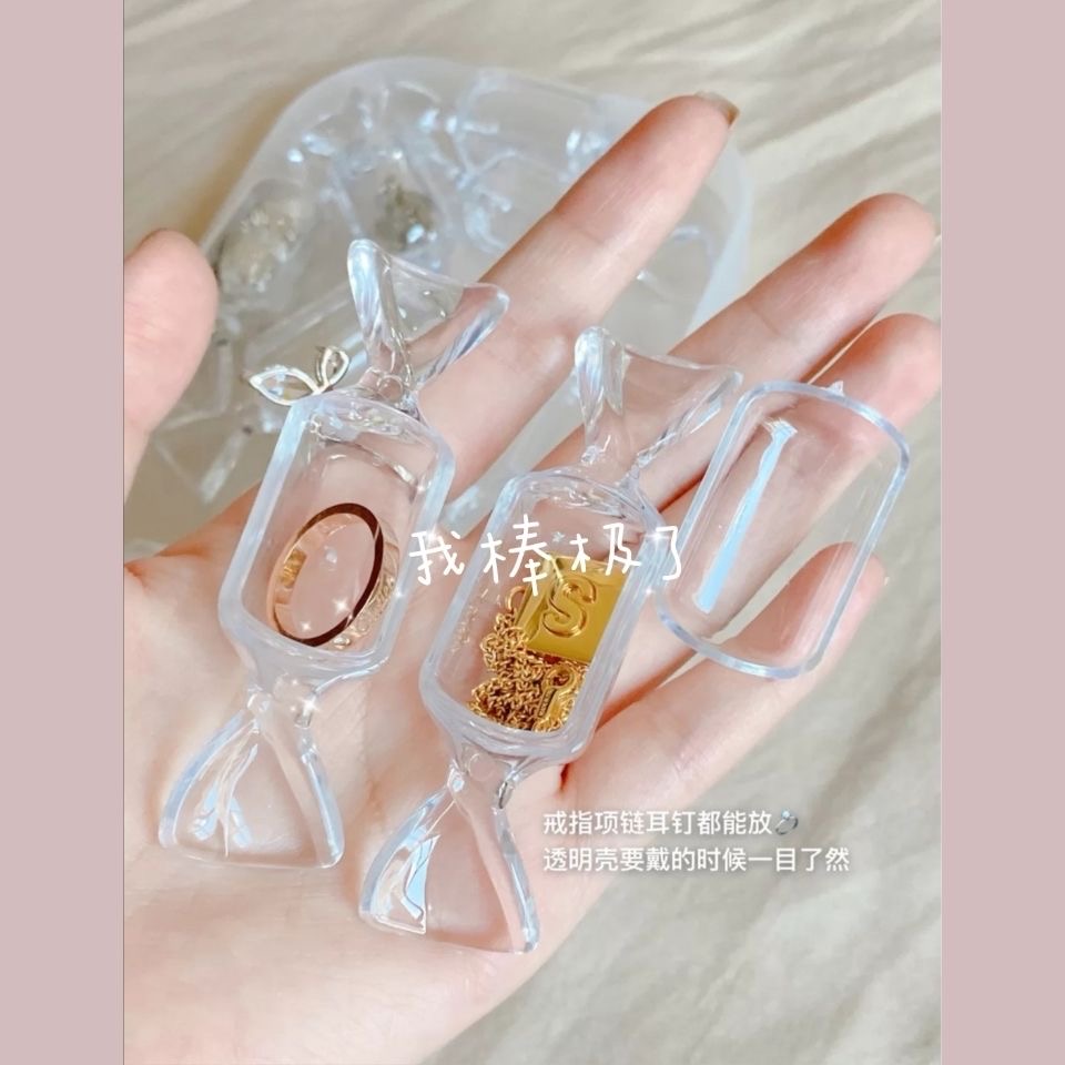 Kotak Organizer Mini Untuk Perhiasan / Cincin / Kalung / Pil / Hadiah