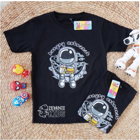 Kaos Distro Anak Laki Laki Hungry Astronot