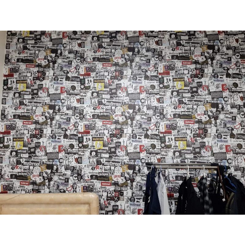 Wrapper 2 Maternal Disaster - Kertas Wallpaper - 1 Pack/5 Gulung