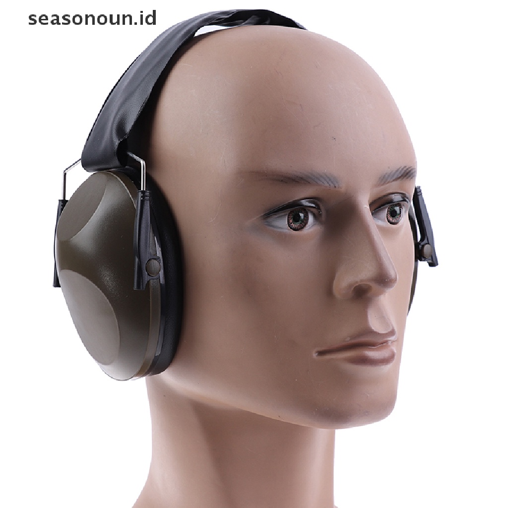 Earmuff Pelindung Telinga Anti Bising Model Lipat Adjustable Untuk Menembak