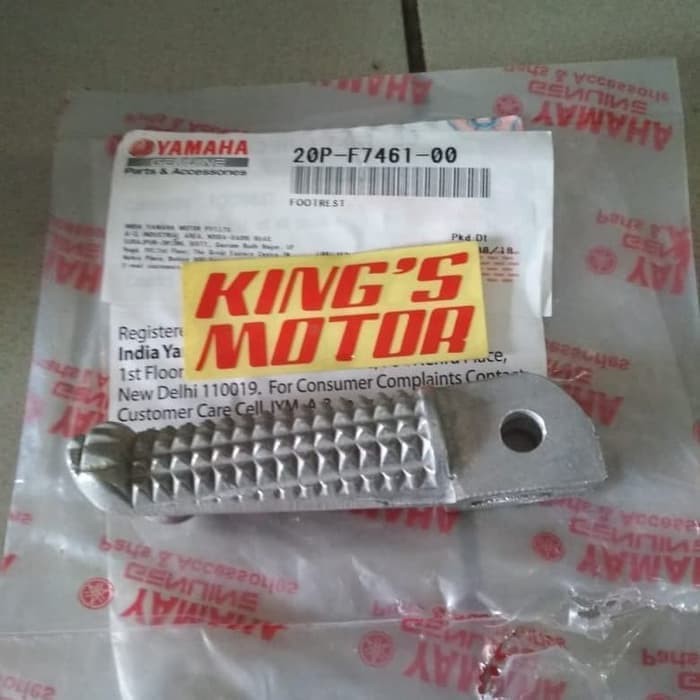 Footstep depan yamaha R15 original satuan ORIGINAL YAMAHA