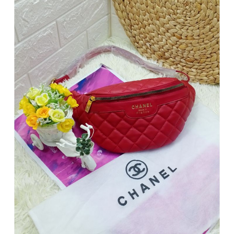 Promo!!!Tas Waishback Wanita Terbaru/Tas Pinggang Cewek Masakini 28X18CM