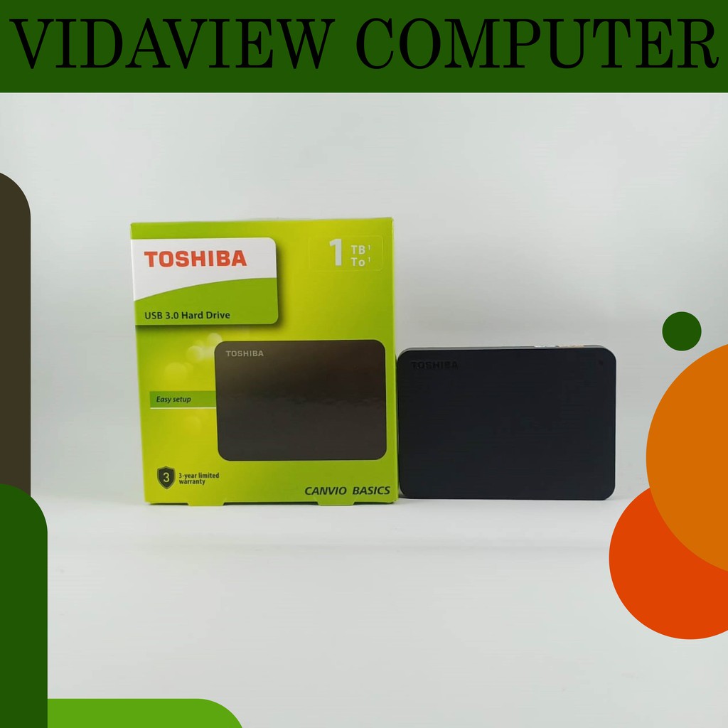 HDD TOSHIBA 1 TB EXTERNAL