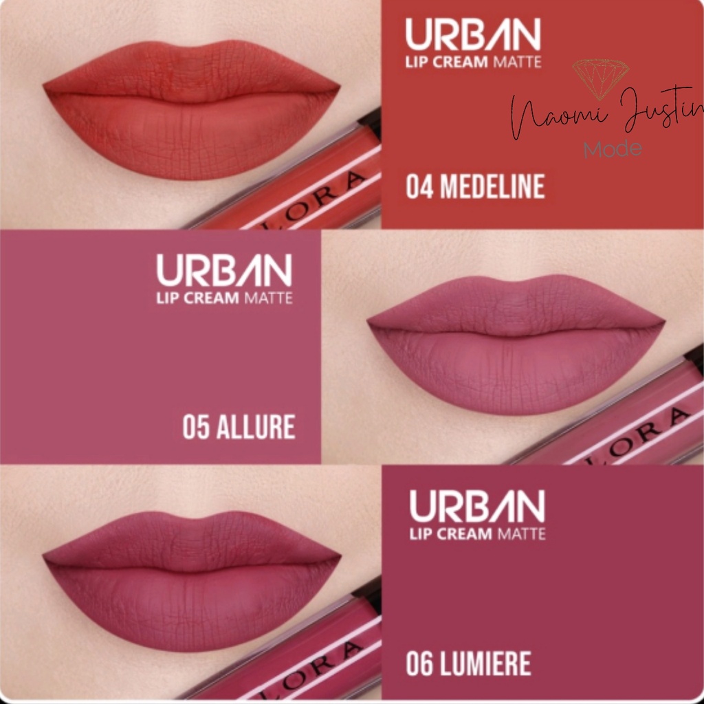 C IMPLORA Urban Lip Cream Matte Original BPOM Lipstik 3gr