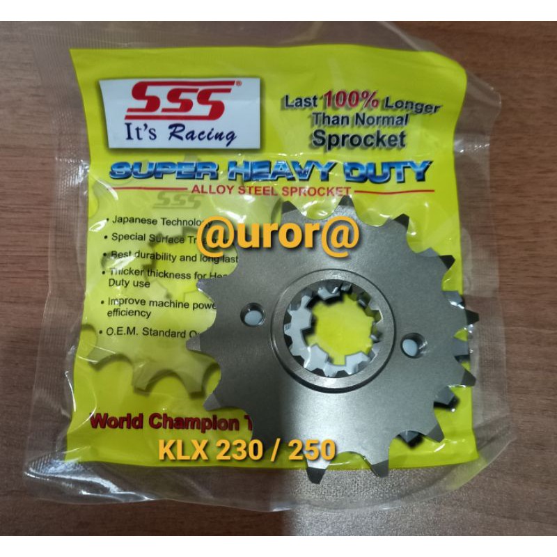 GEAR DEPAN SSS 520 KLX 230 / KLX 250