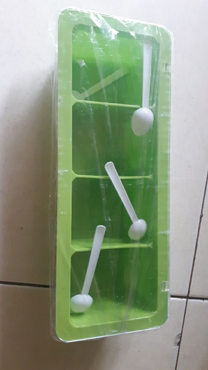 Golden Sunkist Tempat Bumbu 4in1 Tutup Kaca Mika Tebal