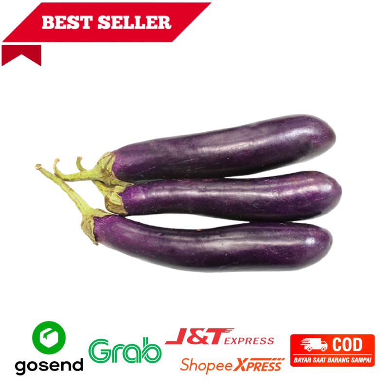

Terong Ungu Fresh, 500gr, sayuran sehat segar Bandung