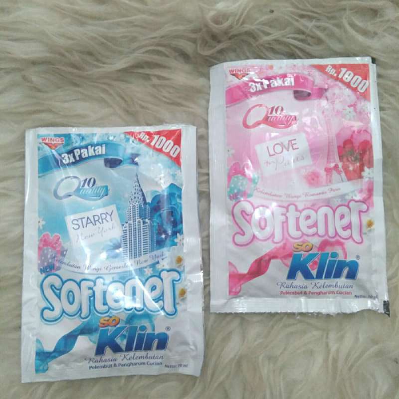 SOKLIN SOFTENER JUMBO 70 ML [ 6 SACHET ]