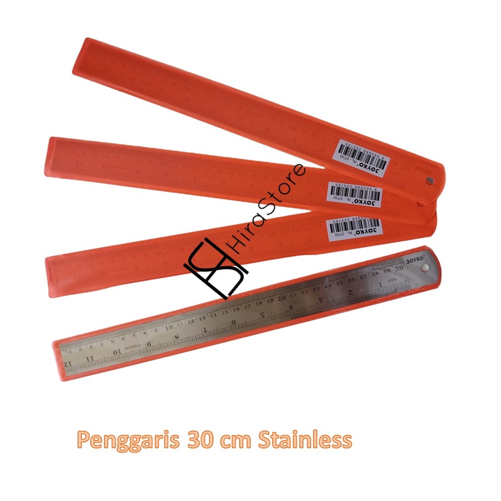

Penggaris Besi Joyko RL-ST30 30 cm Stainless steel ruler