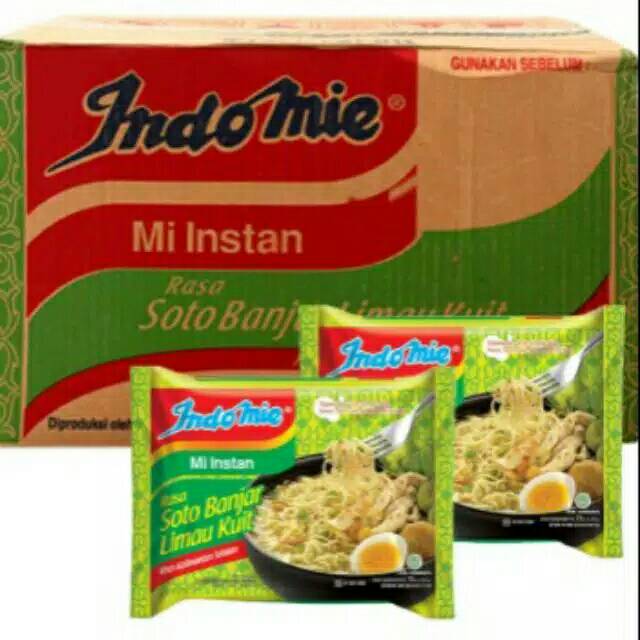 

1 DUS Indomie Soto Banjar Limau Kuit