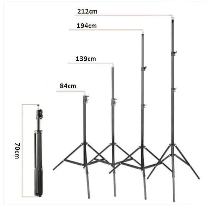 Light Stand Tripod 2m for Studio Lightning Portable stand lampu