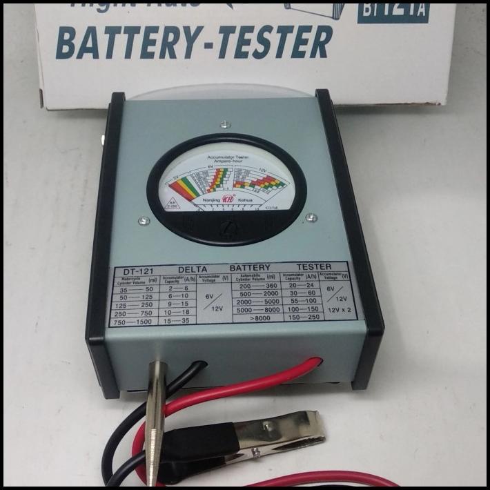 Tester Alat Tes Accu - Batrey Tester - Tester Aki Mobil Delta