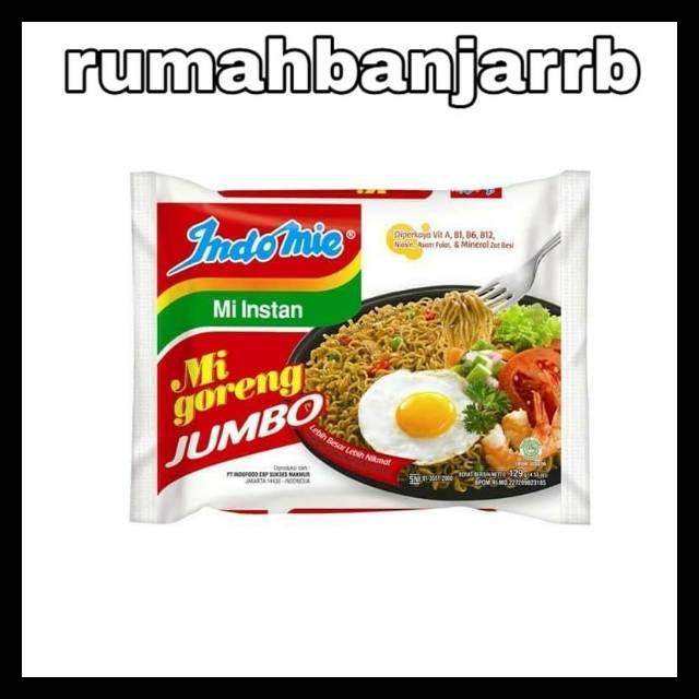 

[BAYAR DI TEMPAT] INDOMIE MIE GORENG JUMBO