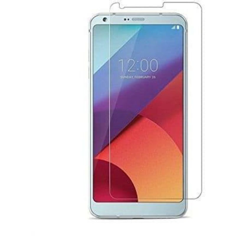 Tempered Glass LG Q6 Plus Anti Gores Kaca Bening Tempered Glass Kaca LG Q6 Plus