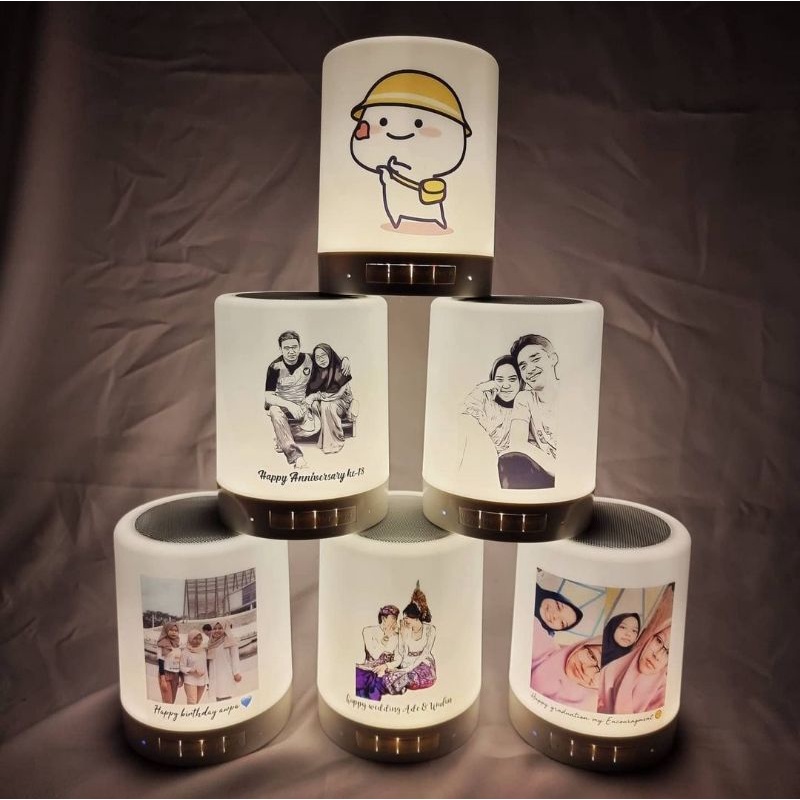 Speaker Bluetooth Touch Custom - Speaker Bluetooth