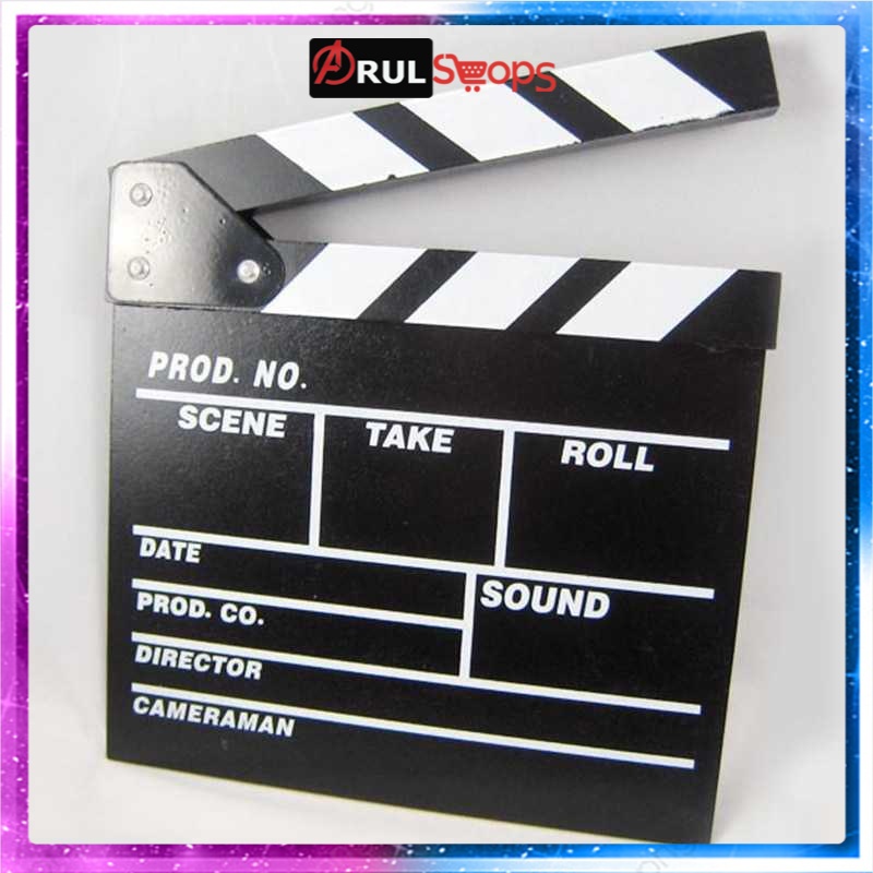 TaffSTUDIO Woopower Profesional Clapper Classical Movie Film - TP301