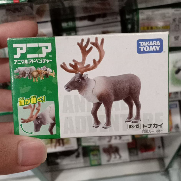 Unik Animal Mainan binatang hewan Reindeer elk rusa ania takara tomy oko Limited