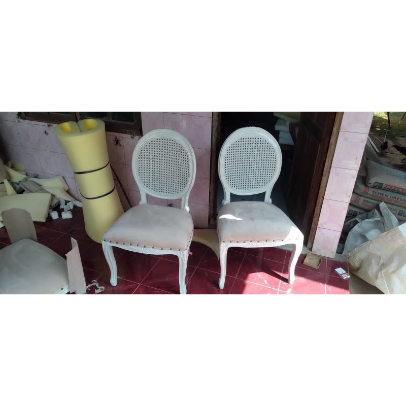 Kursi Makan/Kursi Belajar/Kursi kayu Jati/ Kursi Rotan/ Kursi Tamu/Kursi Belajar/ Kursi Serbaguna