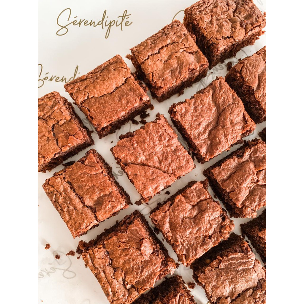 

Brownies Nutella Gluten Free / Brownies Fudgy / Brownies Panggang by Serendipite
