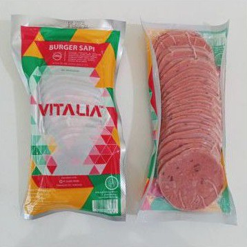 

Vitalia Daging Burger Sapi Mini isi 20