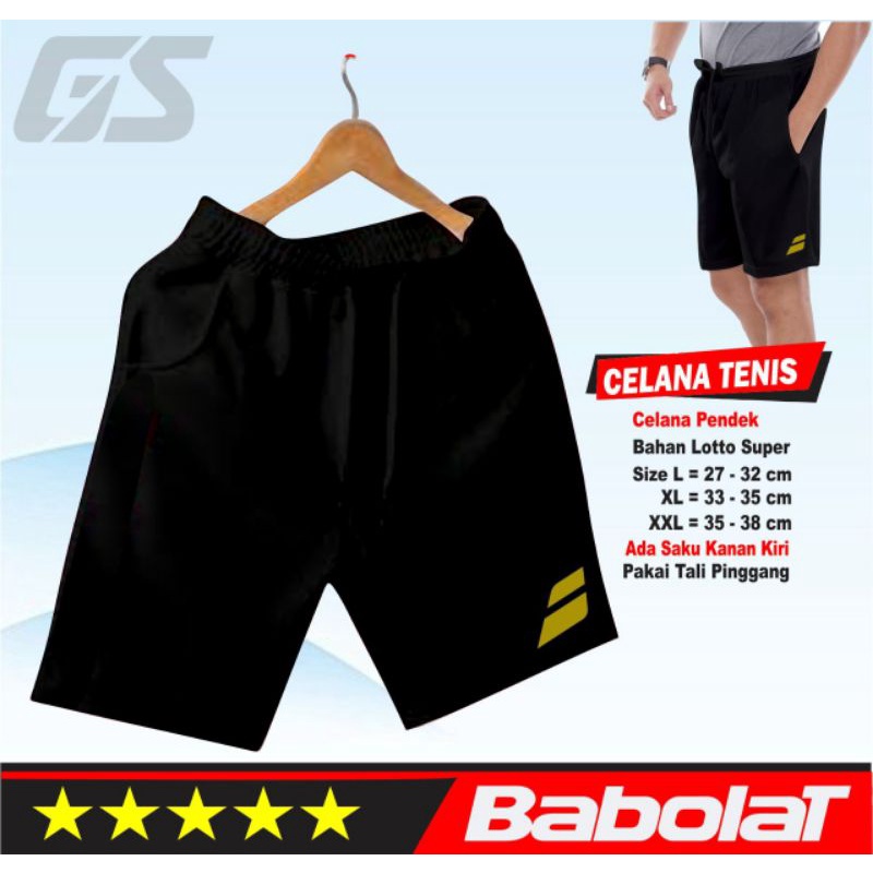 Celana tenis lapangan kolor pria dewasa untuk outdoor tenis lapangan