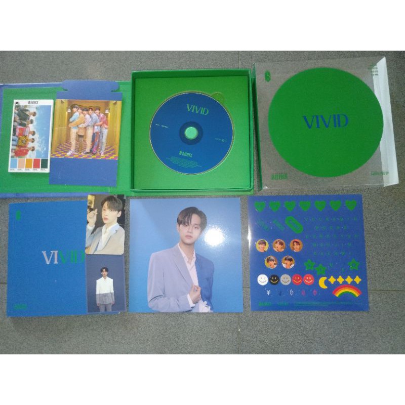 [BOOKED] AB6IX VIVID FULLSET UNSEALED DAEHWI WOONG DONGHYUN