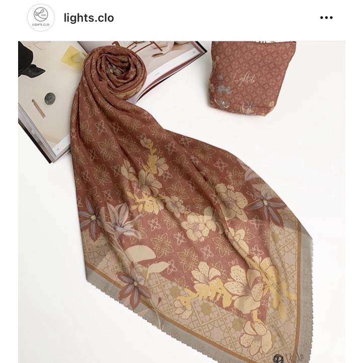 NEW Praya Scarf - Mauve Tera by Lights.clo